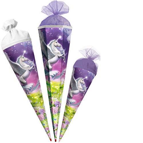 alles-meine.de GmbH Schultüte - Magic Pegasus/Einhorn 35-85 cm Größe wählbar Zubehör Spitze - Zuckertüte - Tüllabschluß/Filzabschluß - eckig/rund - Mädchen - klein .. alles-meine.de GmbH Schultüte - Magic Pegasus/Einhorn 35-85 cm Größe wählbar Zubehör Spitze - Zuckertüte - Tüllabschluß/Filzabschluß - eckig/rund - Mädchen - klein .. von alles-meine.de GmbH