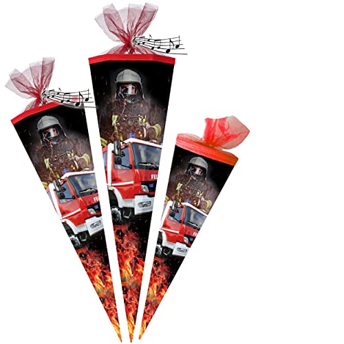 alles-meine.de GmbH Schultüte mit Sound & Geräusch Effekt ! Feuerwehr & Feuerwehrmann 35-85 cm Größe wählbar Zuckertüte - Tüllabschluß/Filzabschluß - eckig/rund -.. alles-meine.de GmbH Schultüte mit Sound & Geräusch Effekt ! Feuerwehr & Feuerwehrmann 35-85 cm Größe wählbar Zuckertüte - Tüllabschluß/Filzabschluß - eckig/rund -.. von alles-meine.de GmbH