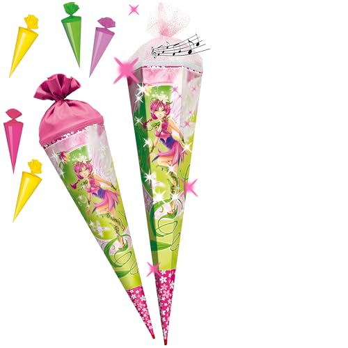 alles-meine.de GmbH Set Sound Modul + Glitzer Effekt ! - Schultüte + 5 kleine Zuckertüten - Elfe - Fee/Traumelfe - 85 cm - mit Holzspitze - 6 eckig - Tüllabschluß - Zuckertüt.. alles-meine.de GmbH Set Sound Modul + Glitzer Effekt ! - Schultüte + 5 kleine Zuckertüten - Elfe - Fee/Traumelfe - 85 cm - mit Holzspitze - 6 eckig - Tüllabschluß - Zuckertüt.. von alles-meine.de GmbH