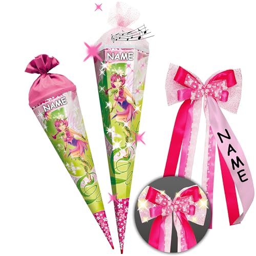 alles-meine.de GmbH Sound Modul + Glitzer Effekt ! - Schultüte - Elfe - Fee/Traumelfe - 85 cm - mit Holzspitze - 6 eckig - incl. Name und individueller großer LED LICHT - SCHLE.. alles-meine.de GmbH Sound Modul + Glitzer Effekt ! - Schultüte - Elfe - Fee/Traumelfe - 85 cm - mit Holzspitze - 6 eckig - incl. Name und individueller großer LED LICHT - SCHLE.. von alles-meine.de GmbH