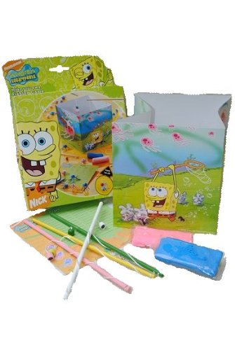 alles-meine.de GmbH Spongebob - Angelspiel - Bastelset Fische Angeln Spiel Fischeangeln basteln/Fisch Angel von alles-meine.de GmbH