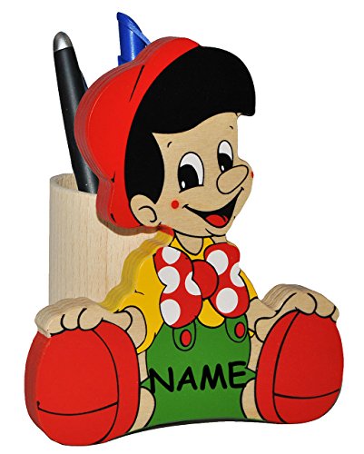 alles-meine.de GmbH Stiftebox/Stiftehalter/Stifteköcher - Kleiner Junge - Pinocchio - aus Holz incl. Name - Stifte Stift Holz - Utensilienbehälter/Stiftebecher/Kinderzimm.. alles-meine.de GmbH Stiftebox/Stiftehalter/Stifteköcher - Kleiner Junge - Pinocchio - aus Holz incl. Name - Stifte Stift Holz - Utensilienbehälter/Stiftebecher/Kinderzimm.. von alles-meine.de GmbH