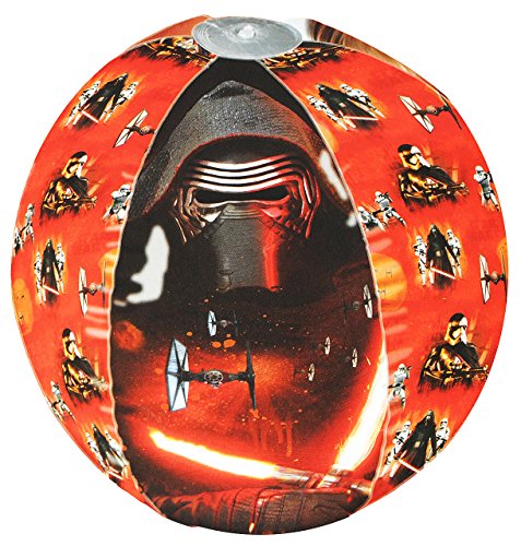 alles-meine.de GmbH Strandball/Ball aufblasbar - Star War - Kylon Ren/Darth Vader - Ø 44 cm - Wasserball - aufblasbarer großer Ball/Beachball - Kinder Spielball Aufblas.. von alles-meine.de GmbH