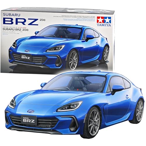 alles-meine.de GmbH Subaru BRZ GR86 ZN8 Coupe Blau 2. Generation Ab 2021 24362 Bausatz 1/24 Tamiyia Modell Auto mit individiuellem Wunschkennzeichen von alles-meine.de GmbH