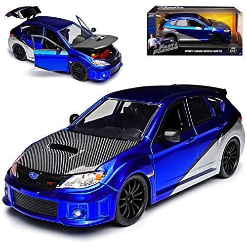 alles-meine.de GmbH Subaru Impreza WRX STI Brian O Connor Paul Walker Fast + Furious 1/24 Jada Modell Auto mit individiuellem Wunschkennzeichen alles-meine.de GmbH Subaru Impreza WRX STI Brian O Connor Paul Walker Fast + Furious 1/24 Jada Modell Auto mit individiuellem Wunschkennzeichen von alles-meine.de GmbH