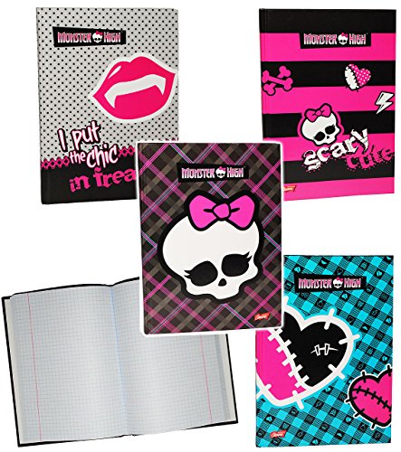 alles-meine.de GmbH Tagebuch/Notizbuch - kariert A5 - Monster High - Kladde/Hardcover gebunden/Dickes Buch z.B. für Geheimnisse - Reisetagebuch/A 5 - Mädchen Kinder -.. von alles-meine.de GmbH