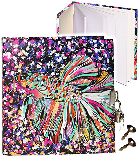 alles-meine.de GmbH Tagebuch mit Schloss - Fisch & Koi Karpfen - Design Turnowsky - 2 Schlüssel - blanko weiß - 3-D Effekt Relief & Glanz Druck - Dickes Buch gebunden - 96 Se.. alles-meine.de GmbH Tagebuch mit Schloss - Fisch & Koi Karpfen - Design Turnowsky - 2 Schlüssel - blanko weiß - 3-D Effekt Relief & Glanz Druck - Dickes Buch gebunden - 96 Se.. von alles-meine.de GmbH