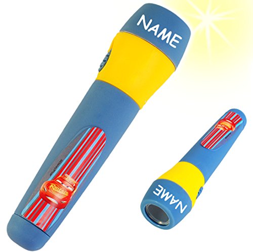 alles-meine.de GmbH Taschenlampe LED - Cars - Lightning McQueen - Auto - incl. Name - für Kinder - Lampe/Projektor - Licht Kindertaschenlampe für Mädchen & Jungen - Mädchen.. alles-meine.de GmbH Taschenlampe LED - Cars - Lightning McQueen - Auto - incl. Name - für Kinder - Lampe/Projektor - Licht Kindertaschenlampe für Mädchen & Jungen - Mädchen.. von alles-meine.de GmbH