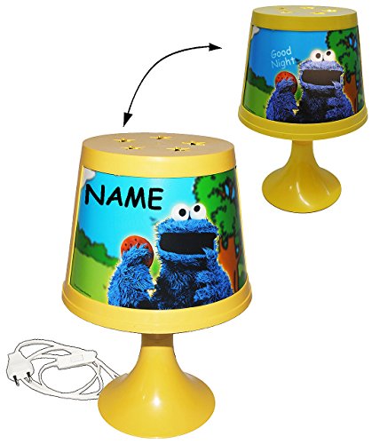 alles-meine.de GmbH Tischlampe - Sesamstraße - Ernie & Bert/Krümelmonster - incl. Namen - 29 cm hoch - Tischleuchte/magische Leuchte für Kinder Kinderzimmer - Jungen/Mä.. von alles-meine.de GmbH