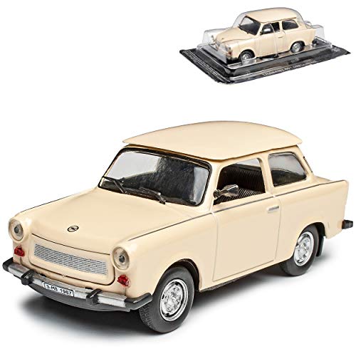 alles-meine.de GmbH Trabant 601 Limousine Beige 1964-1990 1/43 Modellcarsonline Modell Auto mit individiuellem Wunschkennzeichen von alles-meine.de GmbH