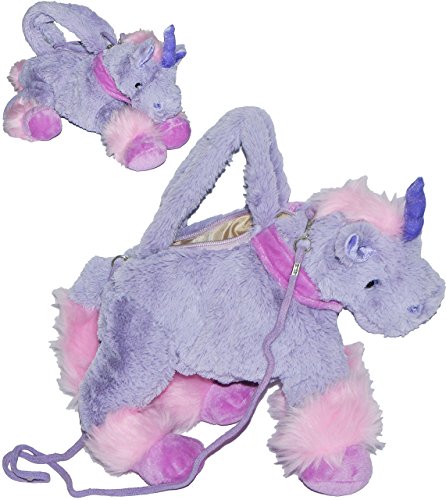alles-meine.de GmbH Tragetasche/Umhängetasche - Einhorn lila - Plüsch für Kinder - Tasche Plüschtasche/Handtasche rosa Mädchen Pferd - Kindertasche - Einhörner Einhorntasche -.. alles-meine.de GmbH Tragetasche/Umhängetasche - Einhorn lila - Plüsch für Kinder - Tasche Plüschtasche/Handtasche rosa Mädchen Pferd - Kindertasche - Einhörner Einhorntasche -.. von alles-meine.de GmbH