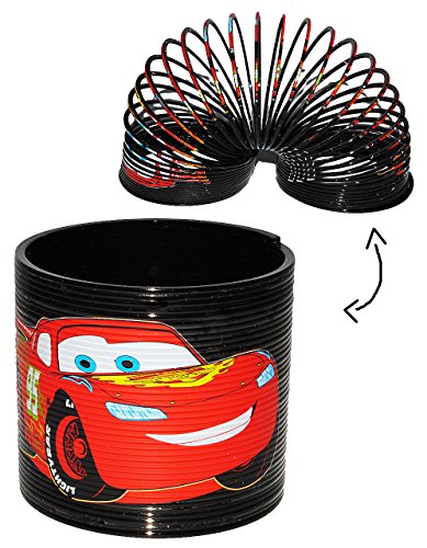 alles-meine.de GmbH Treppenläufer/Spirale - Cars - Lightning McQueen - Springspirale für Treppen/Motorik Spiel - Springspirale - rosa/für Kinder Jungen - Auto - Zaubers.. von alles-meine.de GmbH