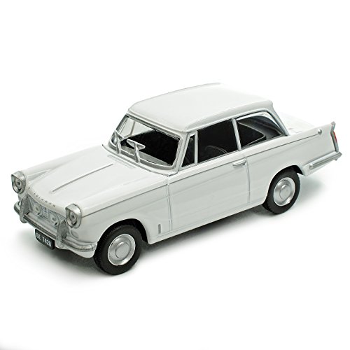 alles-meine.de GmbH Triumph Herald Coupe Weiss 1/43 Modellcarsonline Modell Auto mit individiuellem Wunschkennzeichen von alles-meine.de GmbH