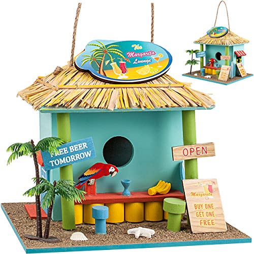 alles-meine.de GmbH Vogelhaus - Strandbar/Strandhaus/Strandhütte - aus Holz - 21 cm - Nistkasten Vogelhäuschen Vogelnistkasten - für Garten & Balkon - Urlaub Strand Bar Cockt.. alles-meine.de GmbH Vogelhaus - Strandbar/Strandhaus/Strandhütte - aus Holz - 21 cm - Nistkasten Vogelhäuschen Vogelnistkasten - für Garten & Balkon - Urlaub Strand Bar Cockt.. von alles-meine.de GmbH