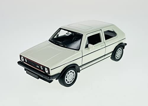 Welly Miniaturauto Volkswagen Golf I GTI, Weiß, 12 cm, Kind, Kinder, Unisex Welly Miniaturauto Volkswagen Golf I GTI, Weiß, 12 cm, Kind, Kinder, Unisex von Welly