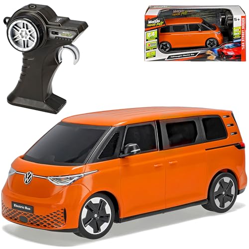 alles-meine.de GmbH Volkwagen ID Buzz Bus Orange Ab 2022 2.4 GHz RC Funkauto 1/24 Modell Auto mit individiuellem Wunschkennzeichen alles-meine.de GmbH Volkwagen ID Buzz Bus Orange Ab 2022 2.4 GHz RC Funkauto 1/24 Modell Auto mit individiuellem Wunschkennzeichen von alles-meine.de GmbH