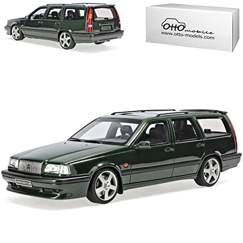 alles-meine.de GmbH Volvo 850 T5-R Brake Kombi Grün 1991-1996 Nr 928 1/18 Otto Modell Auto mit individiuellem Wunschkennzeichen von alles-meine.de GmbH