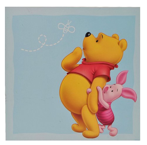 alles-meine.de GmbH Wandtattoo/Fensterbild/Sticker groß - Winnie The Puuh - Wandsticker selbstklebend Pooh 4 eckig von alles-meine.de GmbH