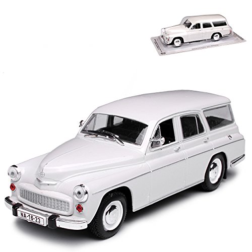 alles-meine.de GmbH Warszawa 203 Kombi Weiss 1/43 Modellcarsonline Modell Auto von alles-meine.de GmbH