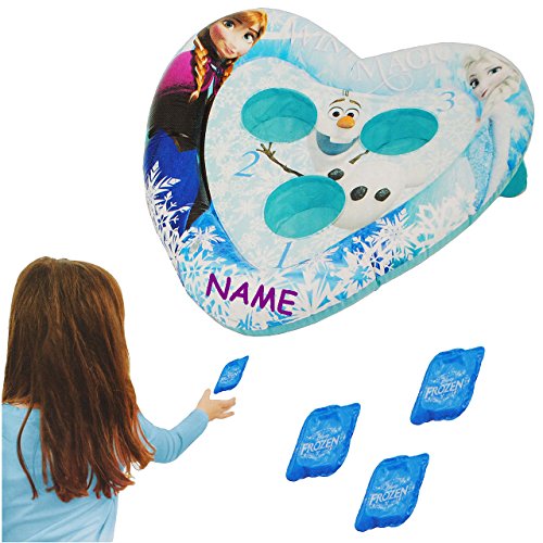 alles-meine.de GmbH Wurfspiel - die Eiskönigin - Frozen - incl. Namen - für Draussen & Drinnen - aufblasbar - Bean Bag Kugeln - Ballspiel - Bälle - für Kinder - Mädchen - völ.. alles-meine.de GmbH Wurfspiel - die Eiskönigin - Frozen - incl. Namen - für Draussen & Drinnen - aufblasbar - Bean Bag Kugeln - Ballspiel - Bälle - für Kinder - Mädchen - völ.. von alles-meine.de GmbH