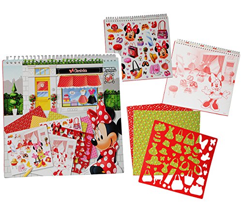 alles-meine.de GmbH XL Malbuch/Malblock - mit Schablonen + Sticker/Aufkleber + Buntpapier - Minnie Mouse - Malvorlagen zum Ausmalen Malspaß - für Mädchen Kinder Maus/Malbüc.. alles-meine.de GmbH XL Malbuch/Malblock - mit Schablonen + Sticker/Aufkleber + Buntpapier - Minnie Mouse - Malvorlagen zum Ausmalen Malspaß - für Mädchen Kinder Maus/Malbüc.. von alles-meine.de GmbH