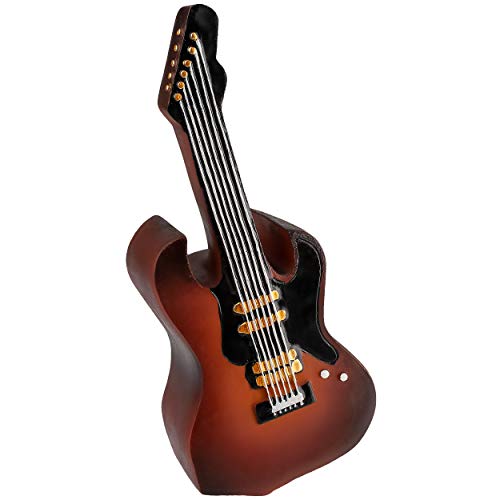 alles-meine.de GmbH XL große - Spardose - Motivwahl - Gitarre - 20 cm - mit Verschluss - stabile Sparbüchse - aus Kunstharz/Polystone - für Kinder & Erwachsene/Sparschwein / .. von alles-meine.de GmbH