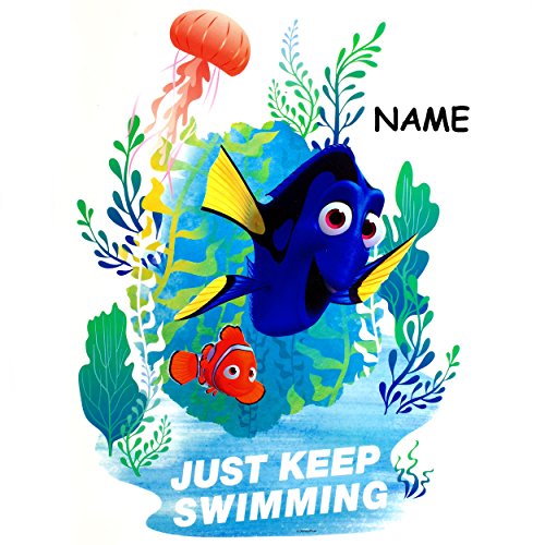 alles-meine.de GmbH großes - XL - Fensterbild - Findet Nemo - Fisch Dory - inkl. Name - 37 cm - statisch haftend - selbstklebend + wiederverwendbar/Sticker Fenstersticker A.. von alles-meine.de GmbH