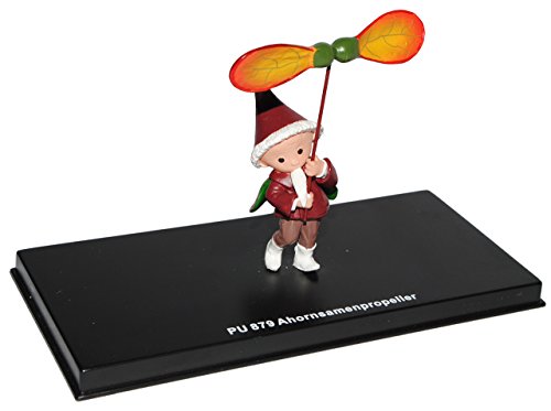 alles-meine.de GmbH unser Sandmännchen Figur - Ahornsamenpropeller PU 879 - Set incl. Vitrine - Miniatur Figur Traummobile - Sandmann - Sammlermodell - Sammelfigur auch für Puppe.. von alles-meine.de GmbH