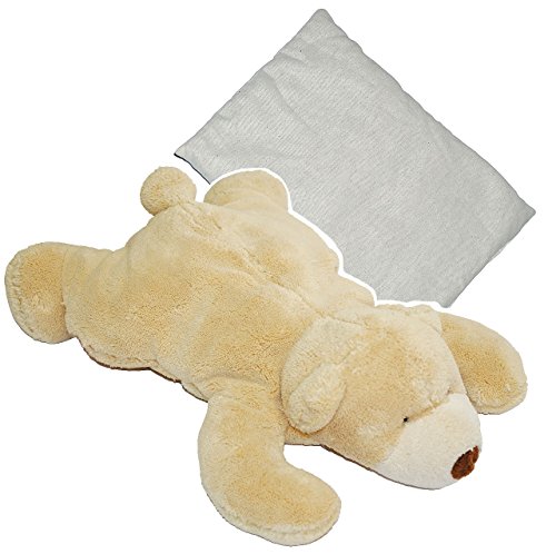 alles-meine.de GmbH großes Dinkelkissen/Plüschtier - Teddy - 36 cm - Wärme/Wärmekissen - Heizkissen mit Dinkel - Teddybär - groß Kuscheltier - Körnerkissen Tier/für Kin.. von alles-meine.de GmbH