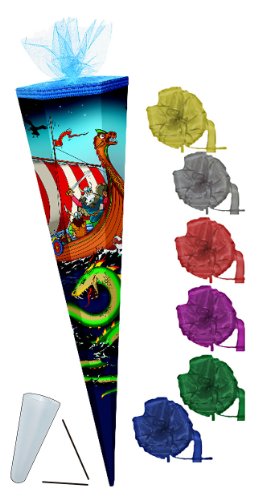 komplette Füllung - Circa 200 Teile - für Schultüte - Wikinger mit - mit/ohne Kunststoff Spitze - für ALLE Zuckertüte Seefahrer Schiff .. komplette Füllung - Circa 200 Teile - für Schultüte - Wikinger mit - mit/ohne Kunststoff Spitze - für ALLE Zuckertüte Seefahrer Schiff .. von alles-meine.de GmbH