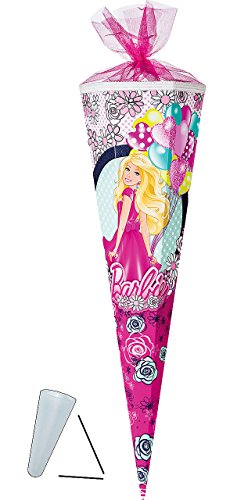 passende Tüll - Schleife - verschiedenes Zubehör frei wählbar - passend für Schultüte - Barbie Schulanfangsparty - 22/35 / 50/70 / 85 cm - Zuckertüte .. von alles-meine.de GmbH