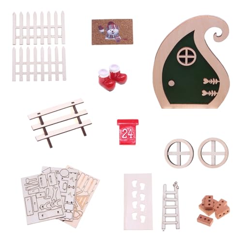 20pcs Dollhouses Miniatur Holiday Doors Weihnachtsdekoration Set Harzholz Holz Kreatives Projekt Holzharz Dollhouses Weihnachtsschmuck 20pcs Dollhouses Miniatur Holiday Doors Weihnachtsdekoration Set Harzholz Holz Kreatives Projekt Holzharz Dollhouses Weihnachtsschmuck von alloneslife