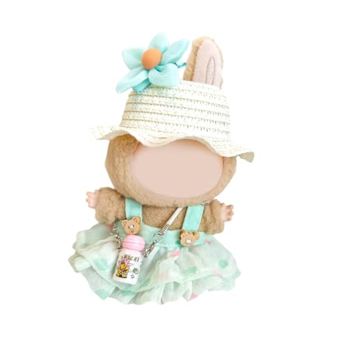 Doll Vacation Ankleidungsset Für 17 cm Mit Gekräuselten Kleidstrohhut Für Kinder Plüsch Urlaub Kleidung Decors Doll Dress Set Doll Vacation Ankleidungsset Für 17 cm Mit Gekräuselten Kleidstrohhut Für Kinder Plüsch Urlaub Kleidung Decors Doll Dress Set von alloneslife