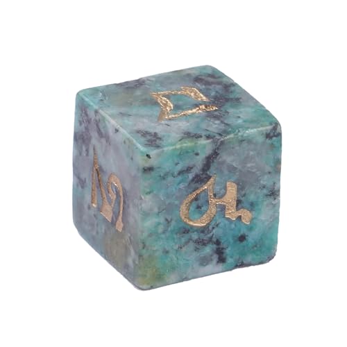 Natürlicher Kristall, mehrseitige Rollenspiel-Tischwürfel, sechs runde Ecken, Mahjong-Zubehör, Multi-Tischzubehör für Rollenspiele Natürlicher Kristall, mehrseitige Rollenspiel-Tischwürfel, sechs runde Ecken, Mahjong-Zubehör, Multi-Tischzubehör für Rollenspiele von alloneslife