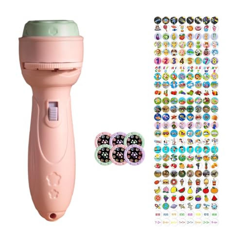 Pädagogische Kinder Taschenlampenspielzeug Mit Discs 48 Cartoonbilder Für Frühe Lernjungen Mädchen Interaktives Kinderprojektor Spielzeug Pädagogische Kinder Taschenlampenspielzeug Mit Discs 48 Cartoonbilder Für Frühe Lernjungen Mädchen Interaktives Kinderprojektor Spielzeug von alloneslife