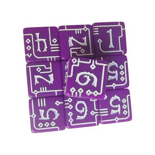 Taktile Acrylic Industrial Themed Number Dices Taktile Acrylic Industrial Themed Number Dices von alloneslife