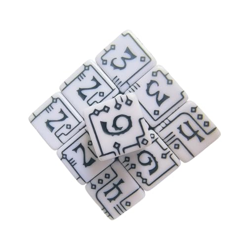 Taktile Acrylic Industrial Themed Number Dices Taktile Acrylic Industrial Themed Number Dices von alloneslife