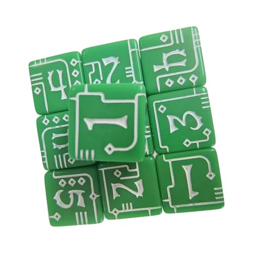 Taktile Acrylic Industrial Themed Number Dices Taktile Acrylic Industrial Themed Number Dices von alloneslife