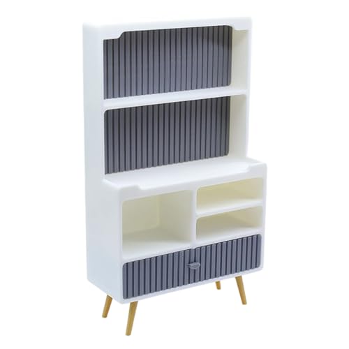 alloneslife 1/12 Skala Möbel Weiße Schränke Miniatur Küche Aufbewahrung Für Bücherschrank Display Modell Modular Miniatur Home Zubehör alloneslife 1/12 Skala Möbel Weiße Schränke Miniatur Küche Aufbewahrung Für Bücherschrank Display Modell Modular Miniatur Home Zubehör von alloneslife