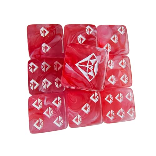 alloneslife 10pcs Acrylic 6 Sieben Runde Ecke Dices Juwel Muster Tischspiel Math Zählung Lehrwerkzeug Mahjong Zubehör Sechsseitige Runde Ecke alloneslife 10pcs Acrylic 6 Sieben Runde Ecke Dices Juwel Muster Tischspiel Math Zählung Lehrwerkzeug Mahjong Zubehör Sechsseitige Runde Ecke von alloneslife