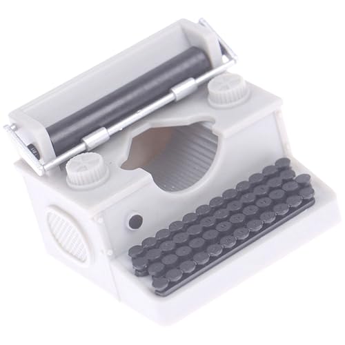 alloneslife Antike Miniatur Schreibmaschinenpuppenhouses Accessoire Mit Beweglichen Schlüssel Für Sammler Und Retro Decors Enthusiasten Miniaturszene Schreibmaschine Display alloneslife Antike Miniatur Schreibmaschinenpuppenhouses Accessoire Mit Beweglichen Schlüssel Für Sammler Und Retro Decors Enthusiasten Miniaturszene Schreibmaschine Display von alloneslife