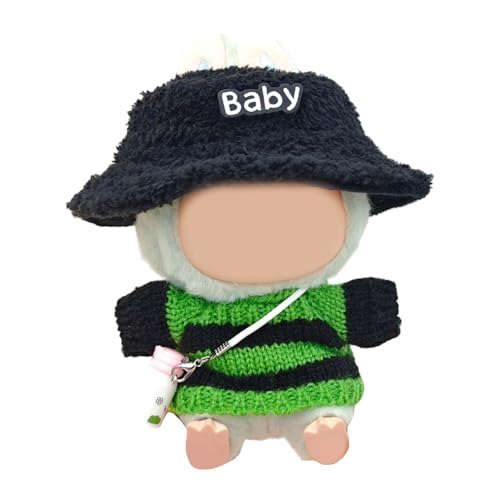 alloneslife Interaktiver Puppenzubehör Strickwarenpullover Und Plüschhut Set Für Anime Display Rollenspiele Event Dressing Anzug Outfit alloneslife Interaktiver Puppenzubehör Strickwarenpullover Und Plüschhut Set Für Anime Display Rollenspiele Event Dressing Anzug Outfit von alloneslife