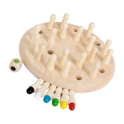 alloneslife Kids Memory Game Frühes Bildungsspielzeugfarbe Schach Kognitive Fähigkeiten Aufbauen Familienbrettspiel Für 3+ Frühe Bildung Farbschach alloneslife Kids Memory Game Frühes Bildungsspielzeugfarbe Schach Kognitive Fähigkeiten Aufbauen Familienbrettspiel Für 3+ Frühe Bildung Farbschach von alloneslife