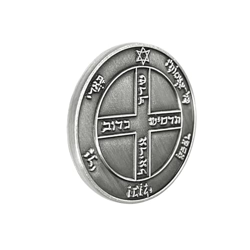 alloneslife König Solomon Jupiters Siegelmünze Amulette Für Meditationen Positive Energien Und Heimdekoration König Solomon Jupiters Siegel alloneslife König Solomon Jupiters Siegelmünze Amulette Für Meditationen Positive Energien Und Heimdekoration König Solomon Jupiters Siegel von alloneslife