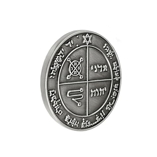 alloneslife König Solomon Jupiters Siegelmünze Amulette Für Meditationen Positive Energien Und Heimdekoration König Solomon Jupiters Siegel alloneslife König Solomon Jupiters Siegelmünze Amulette Für Meditationen Positive Energien Und Heimdekoration König Solomon Jupiters Siegel von alloneslife