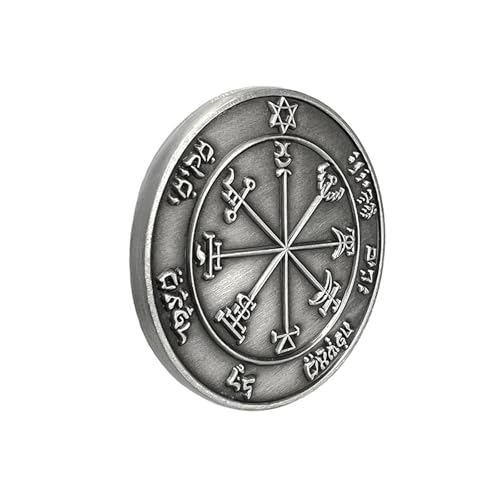 alloneslife König Solomon Jupiters Siegelmünze Amulette Für Meditationen Positive Energien Und Heimdekoration König Solomon Jupiters Siegel alloneslife König Solomon Jupiters Siegelmünze Amulette Für Meditationen Positive Energien Und Heimdekoration König Solomon Jupiters Siegel von alloneslife