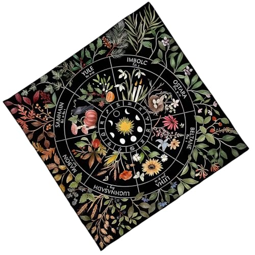 alloneslife Stickte Samt Wahrsagertuch Luxuriöser Weicher Tarot Tuchfalten Widerstandsfähig Für Mystische Lesungen Weiche Samtmatten Wahrsager alloneslife Stickte Samt Wahrsagertuch Luxuriöser Weicher Tarot Tuchfalten Widerstandsfähig Für Mystische Lesungen Weiche Samtmatten Wahrsager von alloneslife