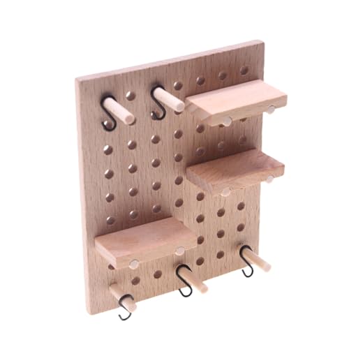Miniaturholz Pegboard Für Puppenhäuser Wandvereinbarung Löcher Display Kreatives Projekt Handwerkskunst Holzpegboard Für Sammler Miniaturholz Pegboard Für Puppenhäuser Wandvereinbarung Löcher Display Kreatives Projekt Handwerkskunst Holzpegboard Für Sammler von amangul