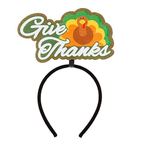 amangul Schöner Thanksgiving-Kopfschmuck, kreative Kopfbedeckung, Party-Kopfschmuck, Fotografie-Requisiten, Kopfschmuck für Partys und Veranstaltungen, Thanksgiving-Party-Dekorationen von amangul