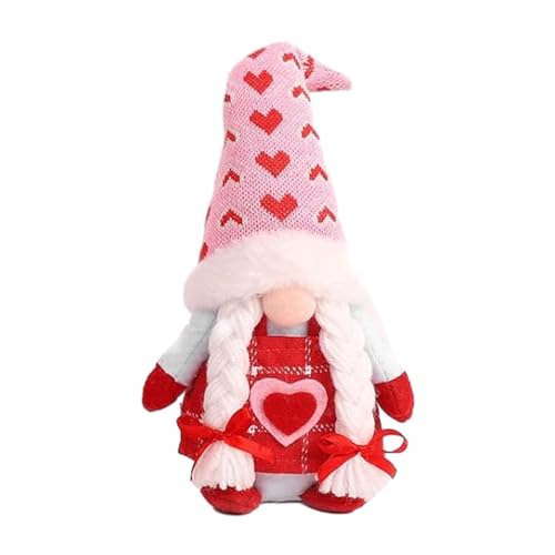 amangul Valentinstag Zwerge Dekoration Mr/Mrs Gnome Figur Einzigartige Geschenkauswahl Liebe Geste Puppen Handgemachtes Geschenk Für Paar Dekoartikel von amangul